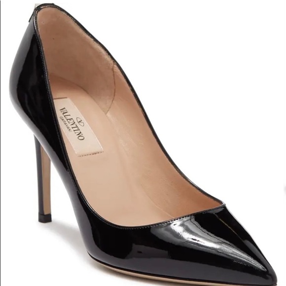 Valentino Shoes - VALENTINO Leather Stiletto Pump